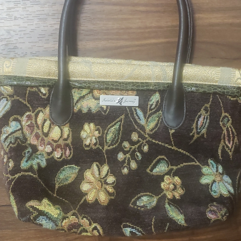 Isabella's Journey bag pocketbook tapestry purse